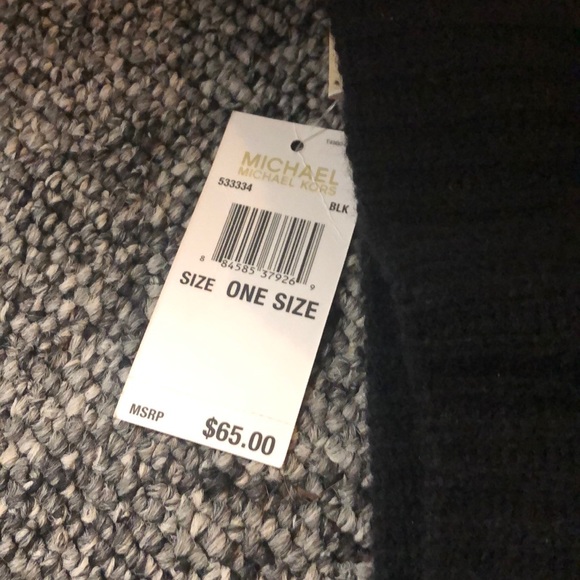 Michael Kors black cowl neck scarf - Picture 2 of 3